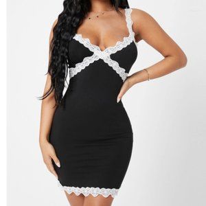 SHEIN Lace Bodycon Cami Dress